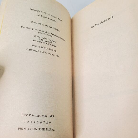 Daw Fantasy Dragon Prince Trilogy 1-3 PB Book Lot Melanie Rawn First Printings - Picture 4 of 15